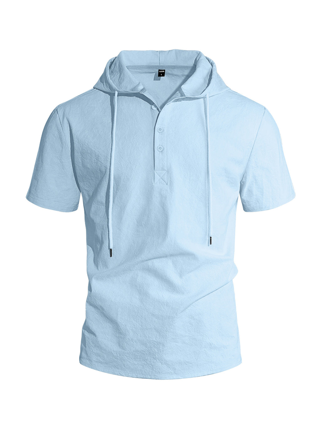 Chemise en lin manches courtes pour hommes