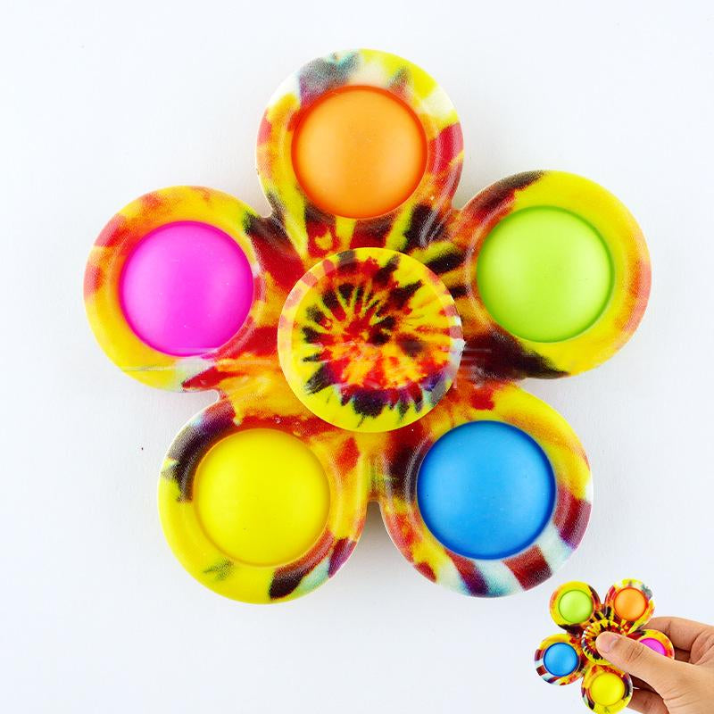 Jouet anti-stress Fidget Spinner avec impression couleur