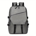 Sac à dos pour ordinateur portable imperméable gris
