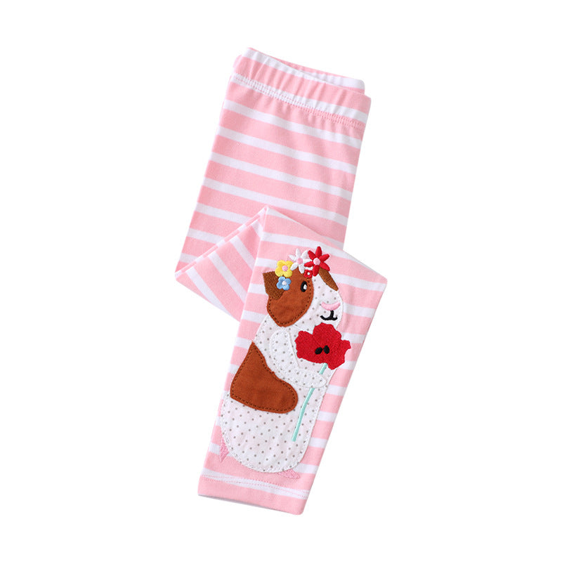 Pantalon d'enfants européen et américain pour le printemps et l'automne