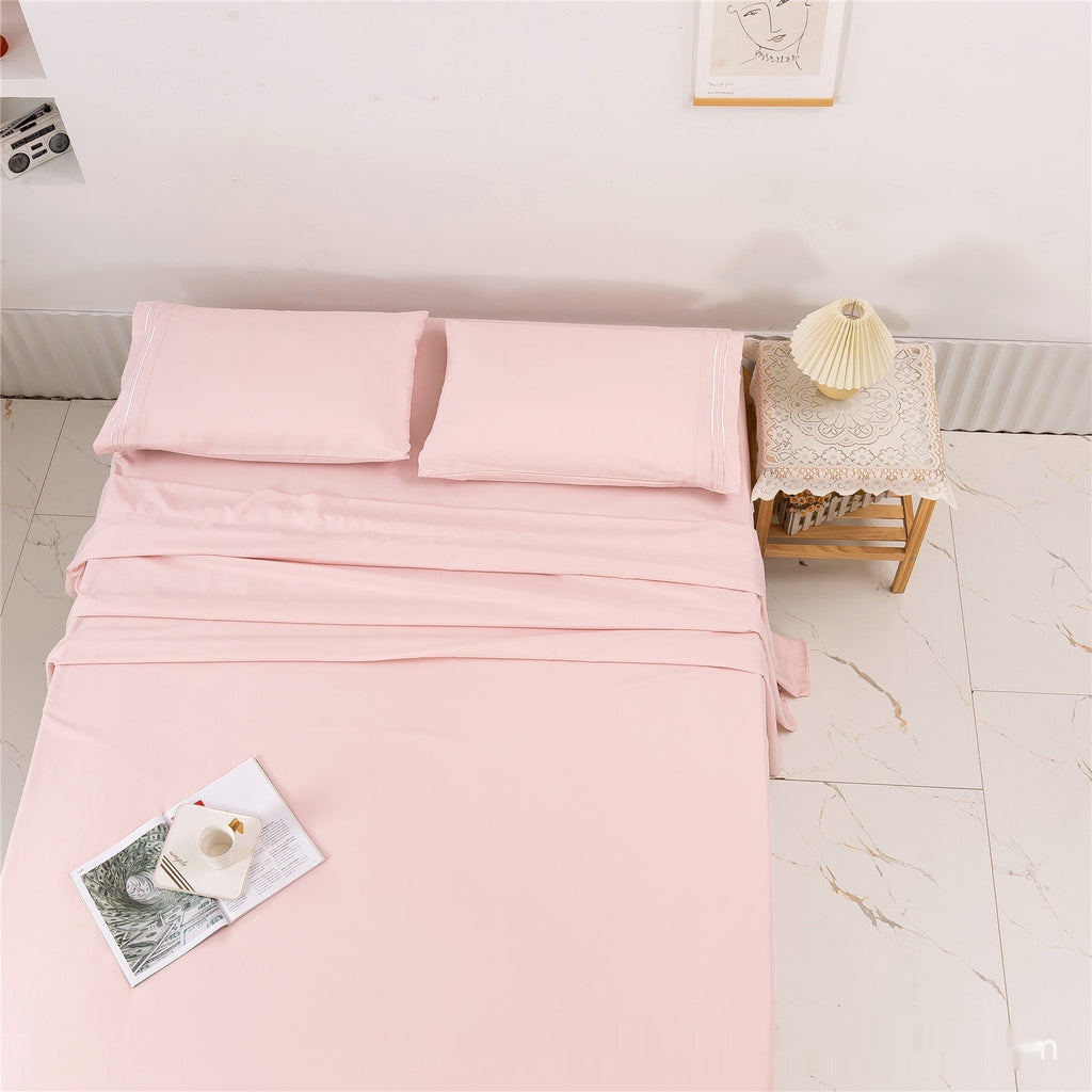 Ensemble de feuille de lit en plusieurs pièces, poncée