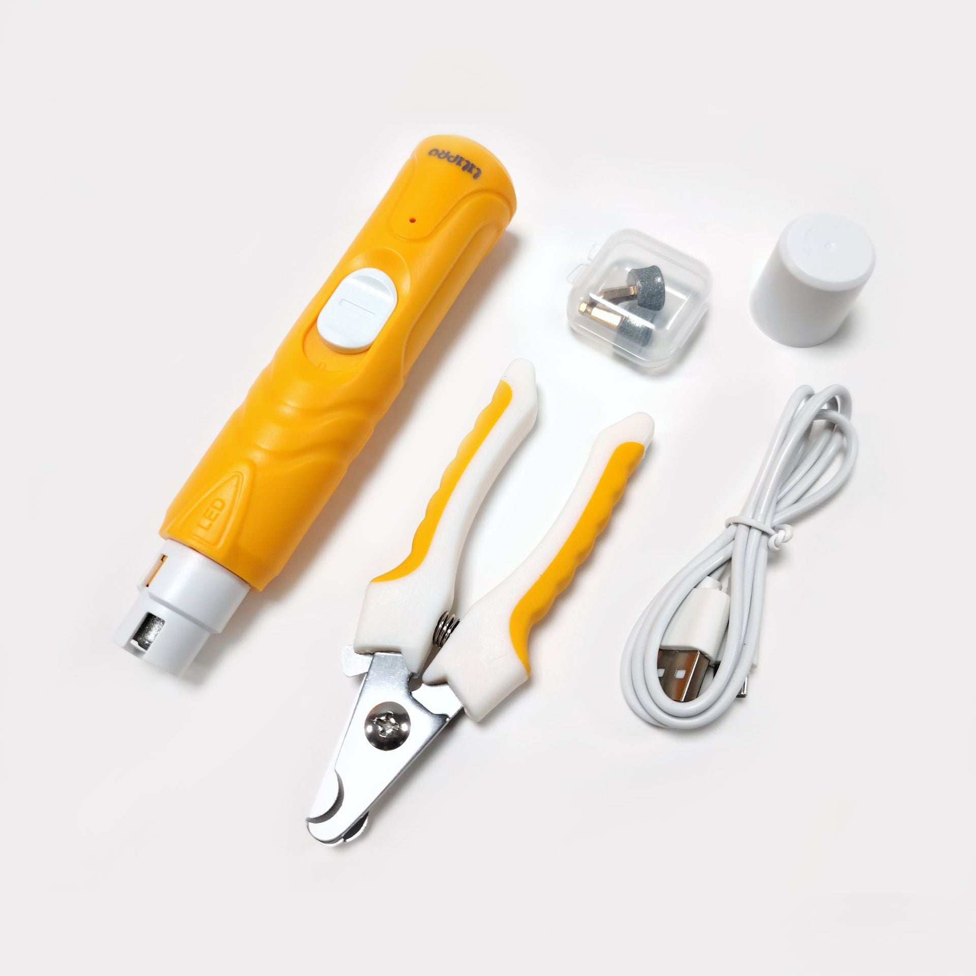 Lime griffes chat électrique – kit de toilettage pour griffes