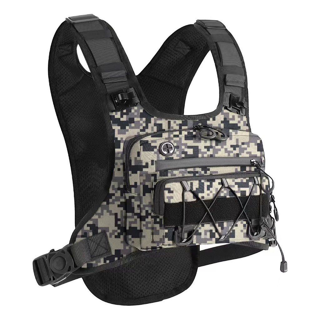Tactical Chest Pack multifonctionnel adapté à la course sur piste