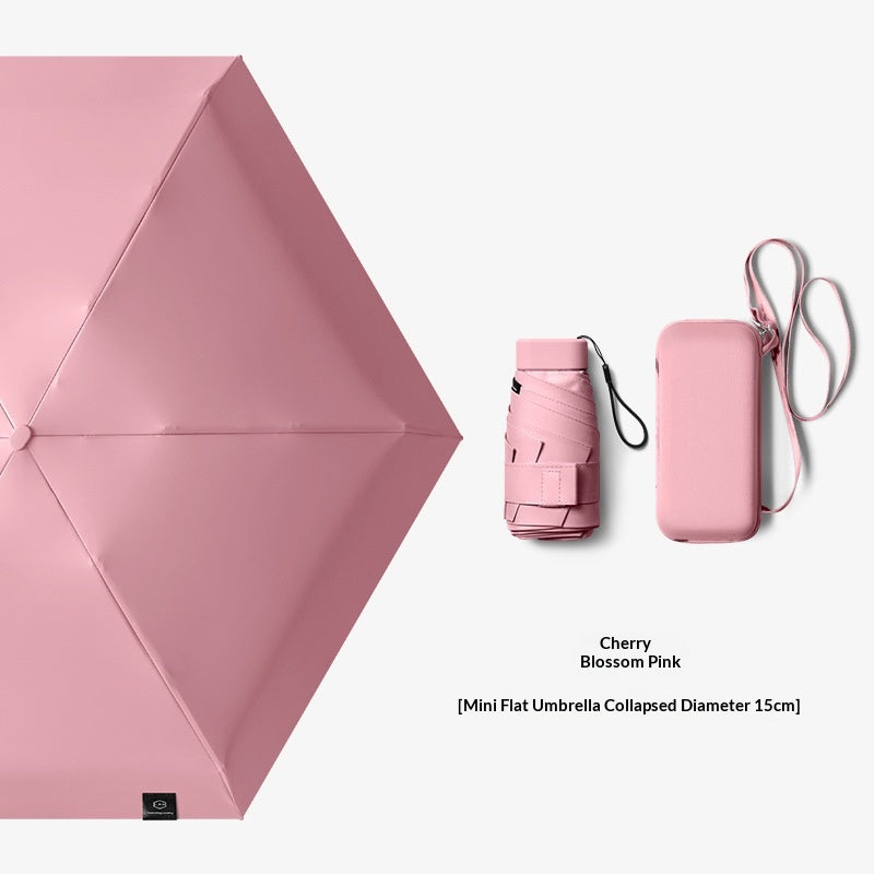 Soleil et parapluie de pluie UV-Protection double-pourpose