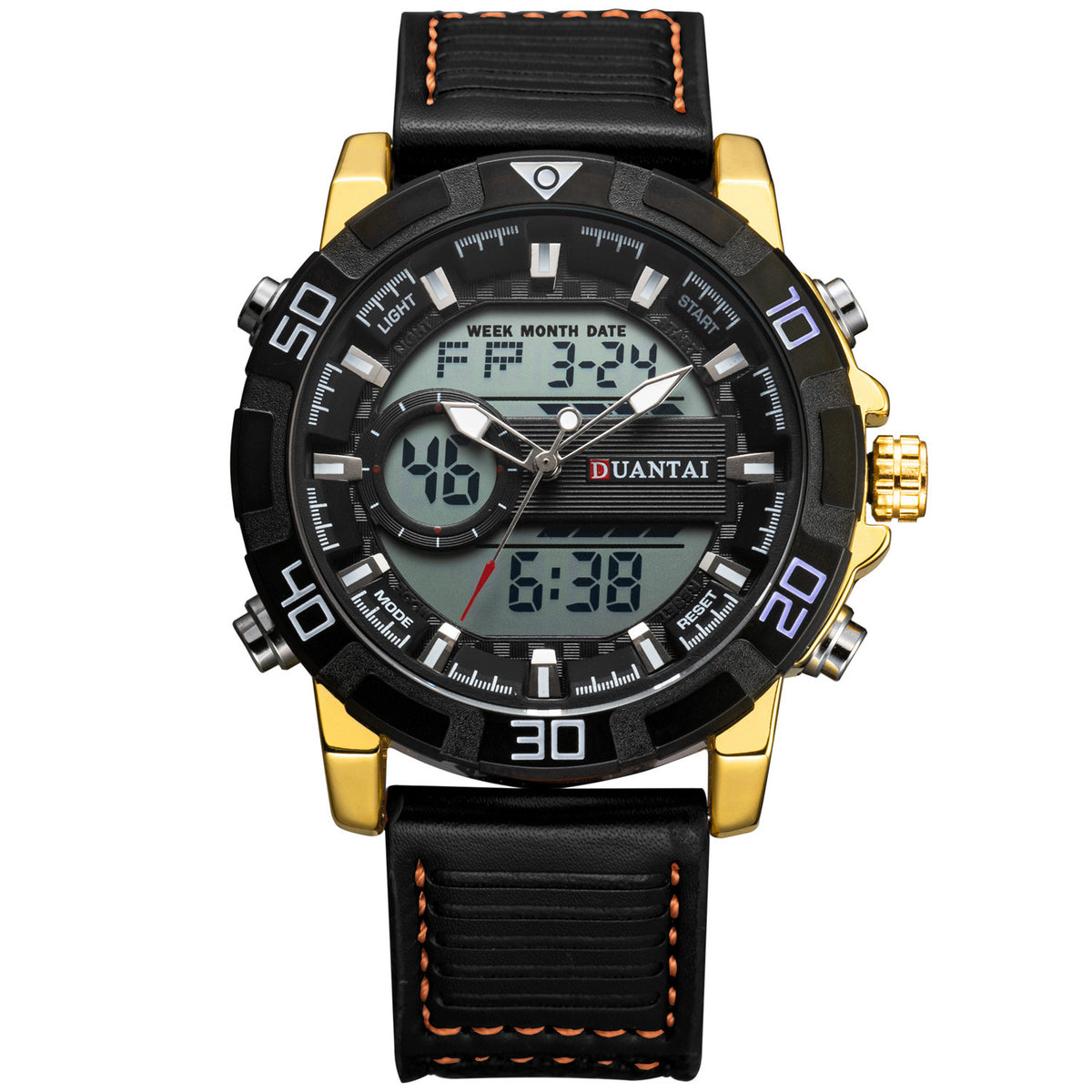 Montre extérieure multi-doubles pour hommes