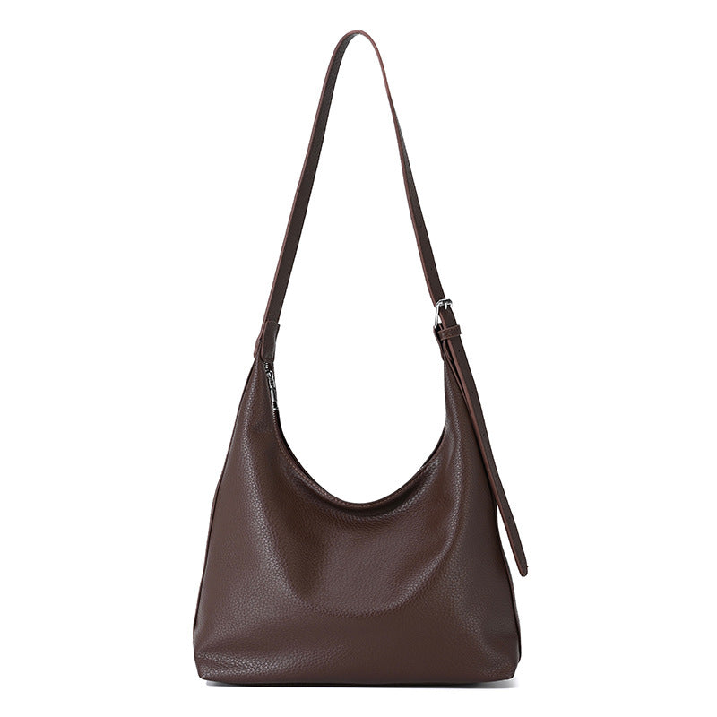 Cuir synthétique simple pour femmes Commuter Sous-bras sac de corps