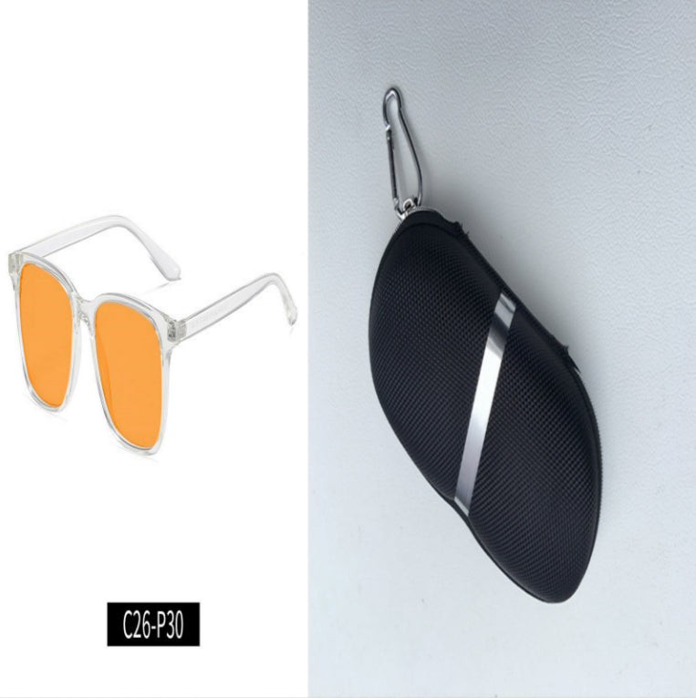 Commerce extérieur Verres UV anti-bleu Mode Orange Rouge