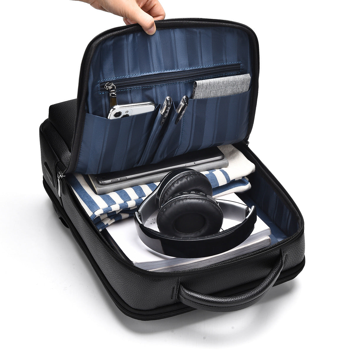 Sac informatique multifonctionnel pour hommes haut de gamme