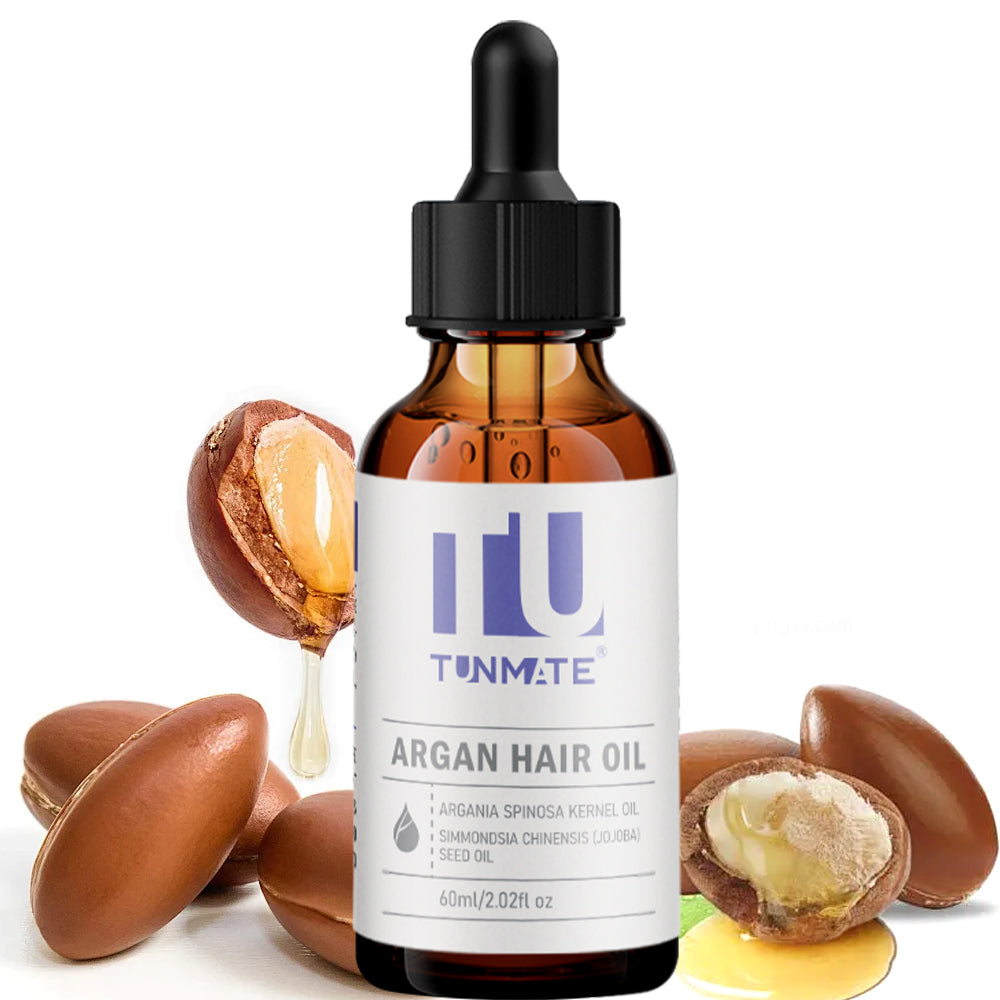 Tunmate huile de cheveux d'argan marocain