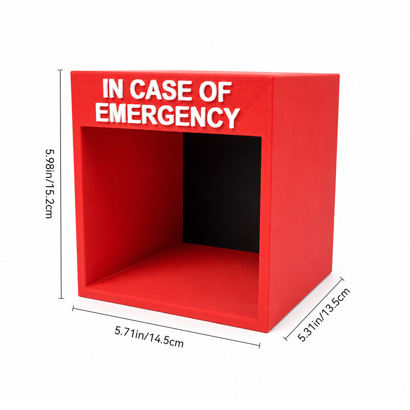 Support de papier hygiénique d'urgence drôle