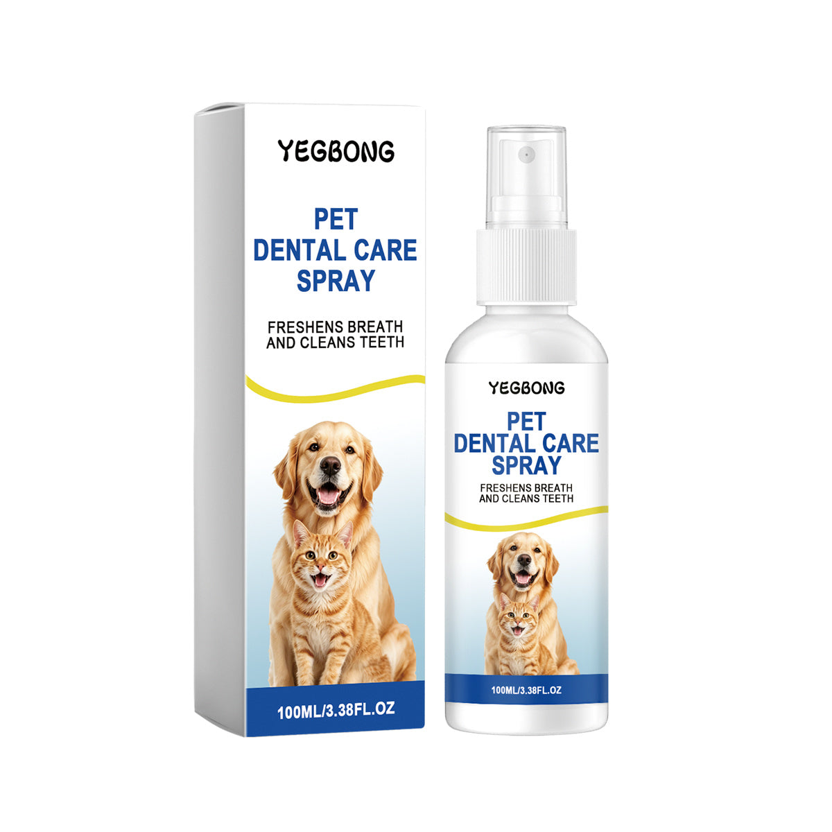 Spray de soins dentaires pour animaux de compagnie