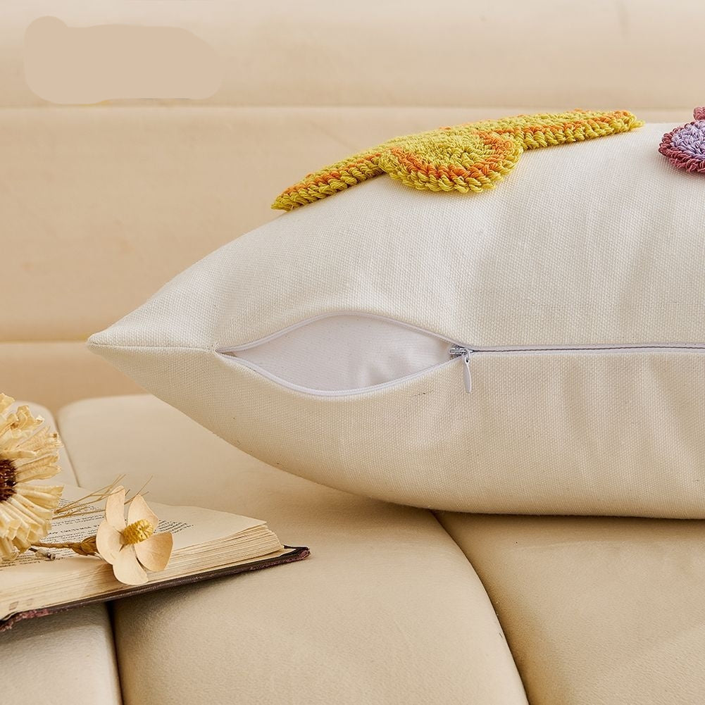 Pillowcase de Pâques avec boucle Terry Broderie