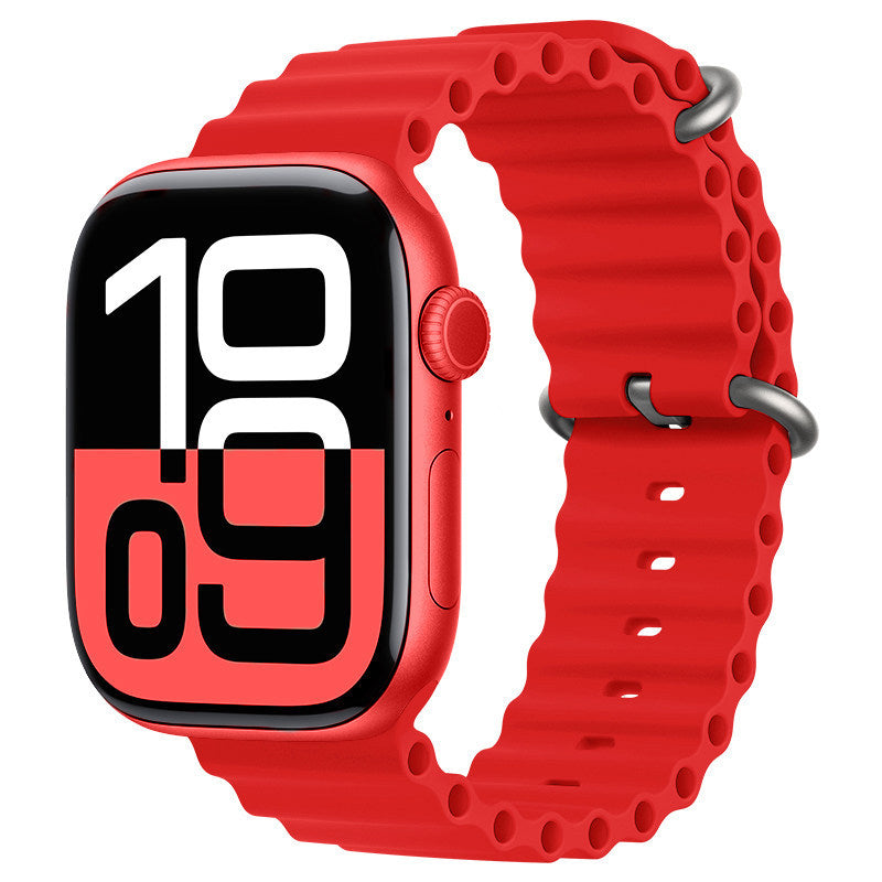 Bracelet de montre marine Fluororuber multicolore