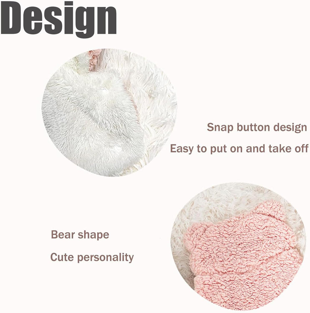 Teddy Bear Pet Cape Blanket avec Hood