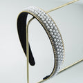 Trendy Colorful Diamant Non-slip Bandeau Femmes Simple