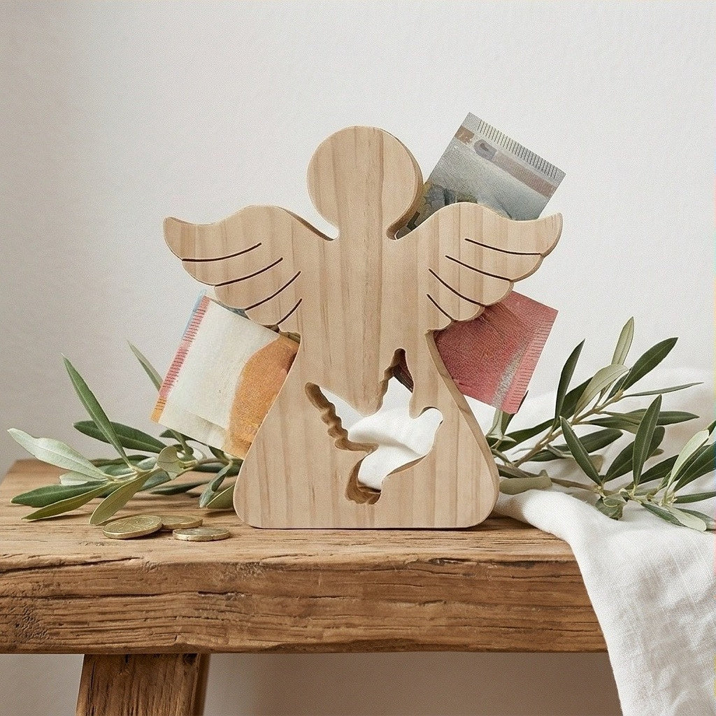 Décorations de baptême en bois - Symboles décoratifs en bois pour cérémonies de baptême Et spécial