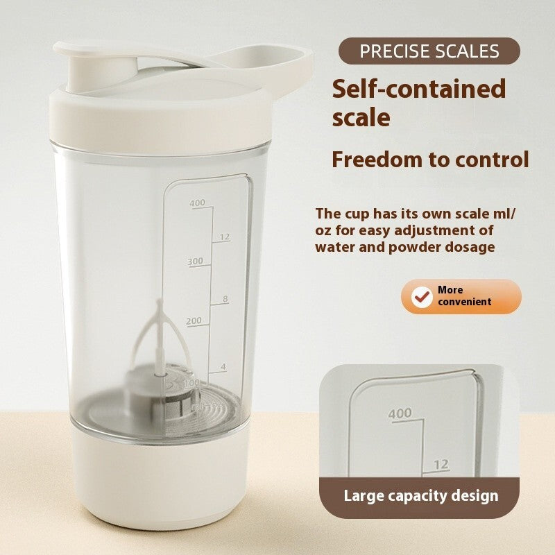 400ML 14oz en poudre de protéines électriques Mélangeur de tasse de mélange automatique Shaker Shake Bottl