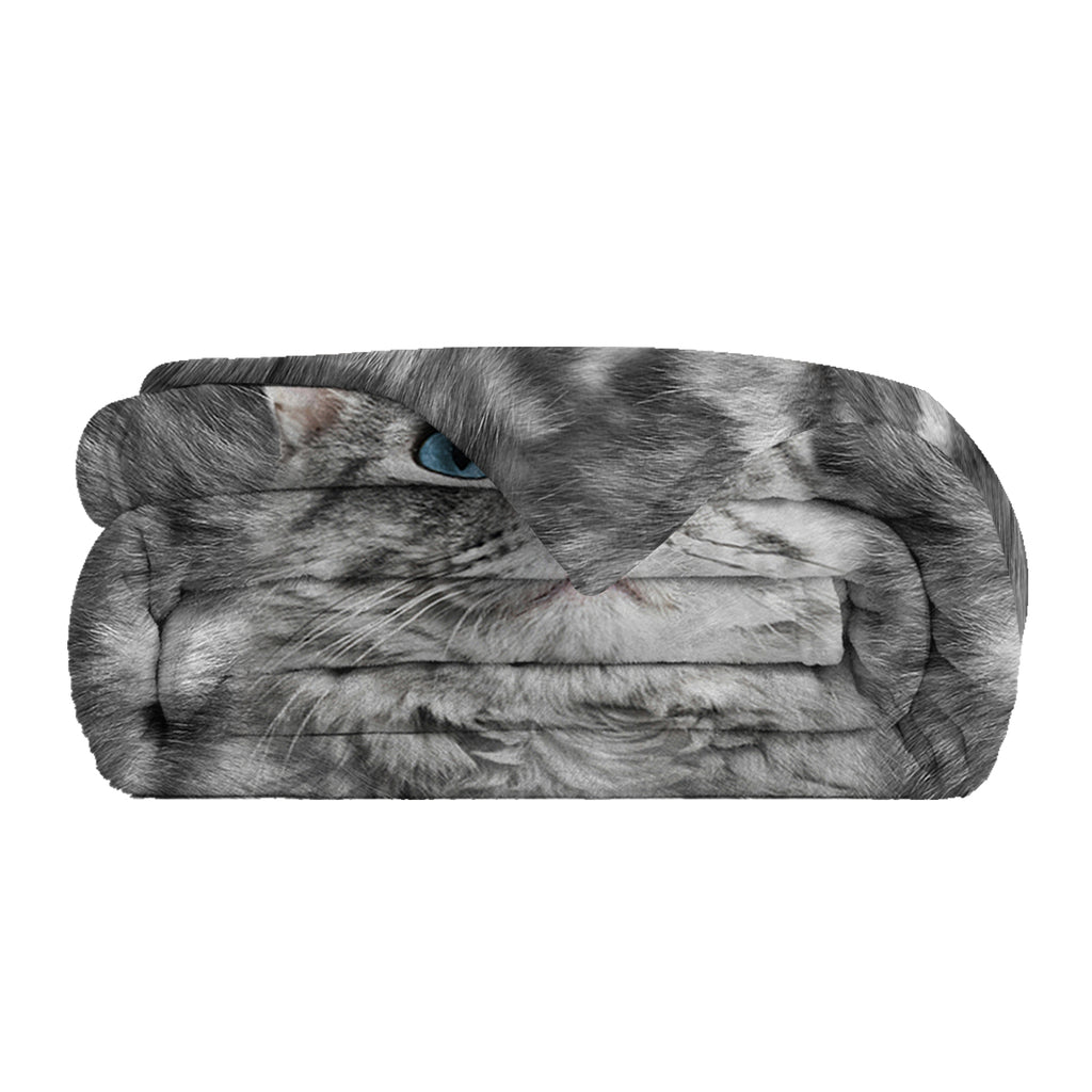 Gray Cat Blanket Gray Cat Blanket Warm Soft Pink Pet Blanket for Bed Sofa Cat Pet