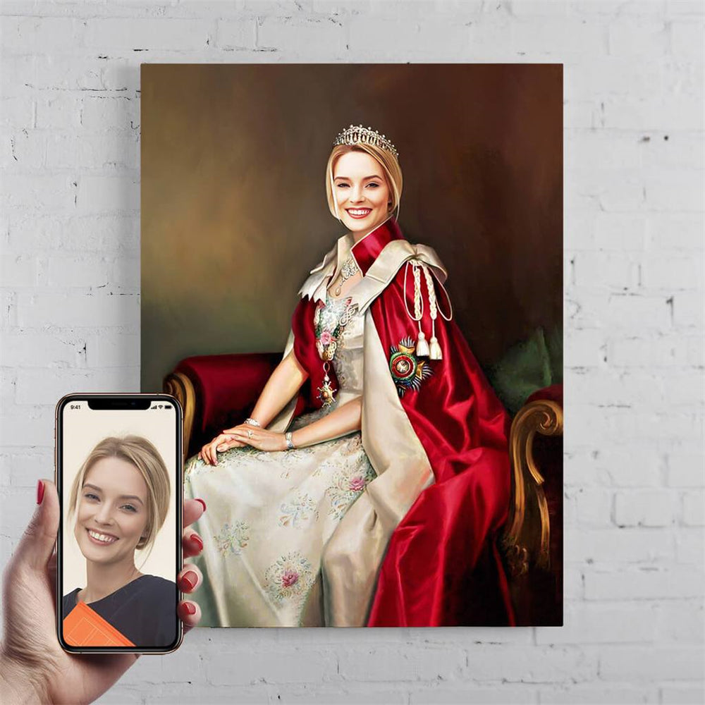 Peinture sur toile Affiches Portraits personnalisés pour lui Cadeaux uniques