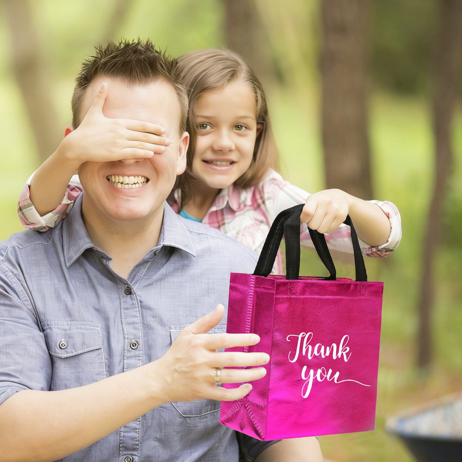 Décorations de fête et accessoires - Sacs cadeaux 24-Pack Merci – Sacs cadeaux de fête en Pl