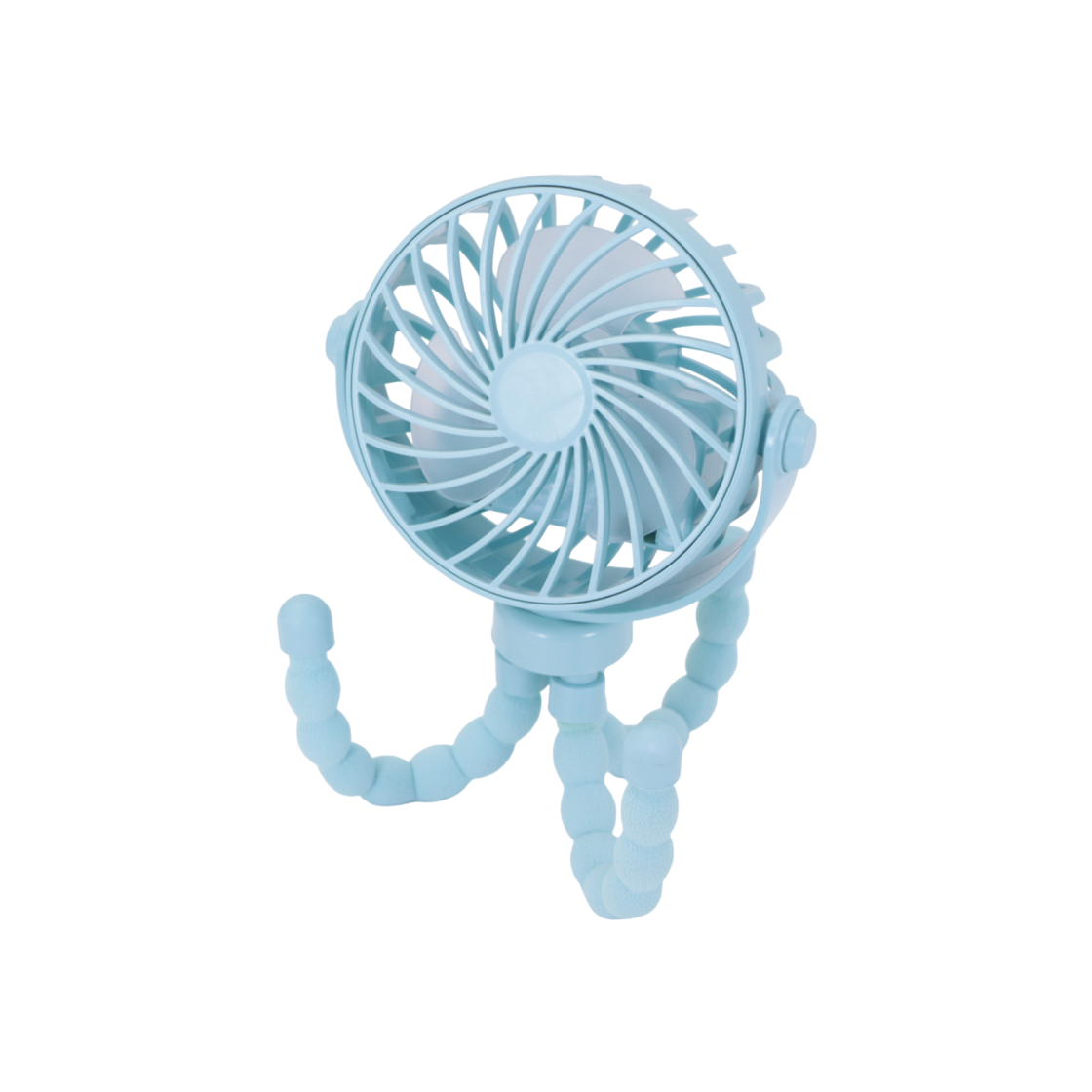 Ventilateur Octopus Bleu Li-on rechargeable