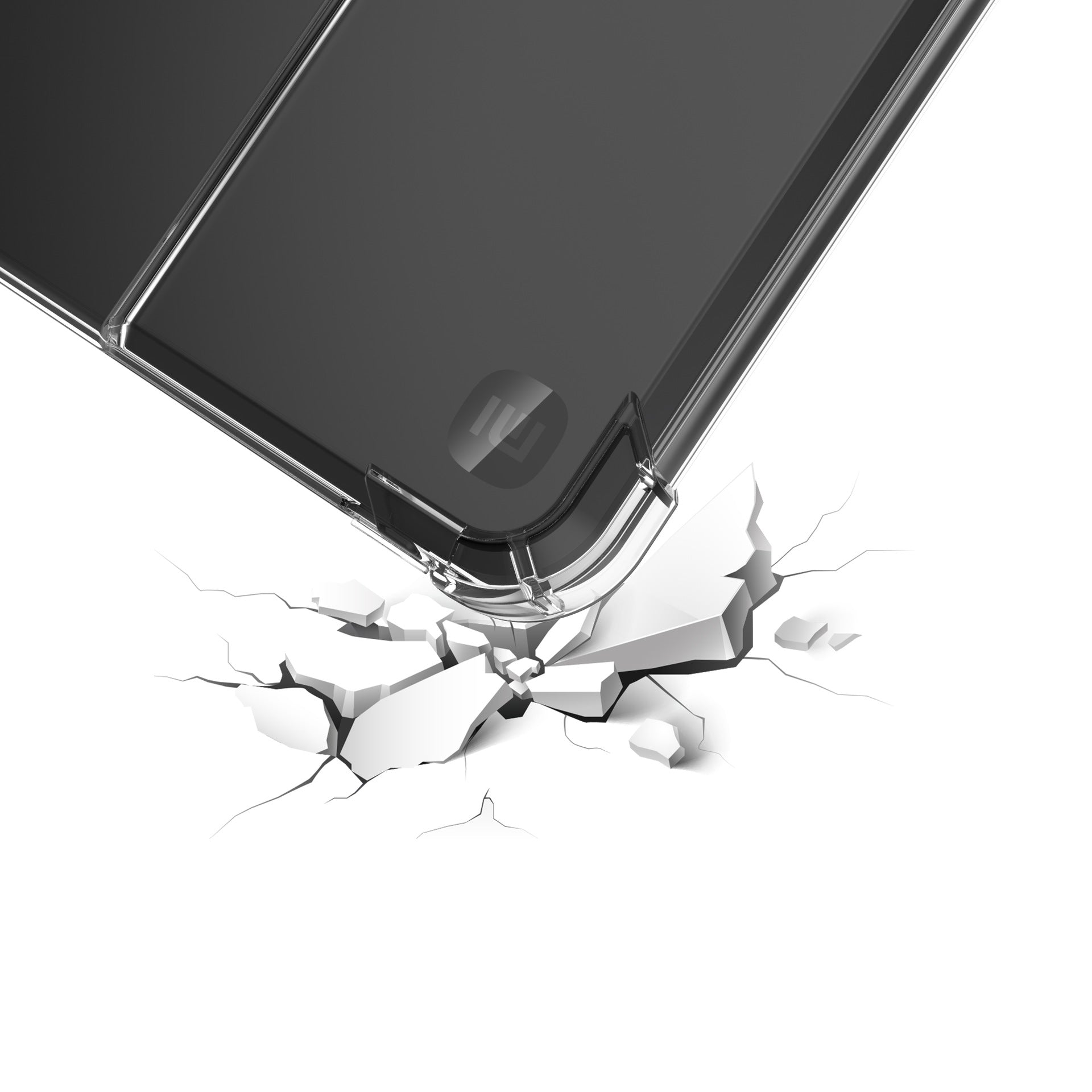 Airbag Protection Shell 7 pouces tout compris E-book boîtier de téléphone transparent