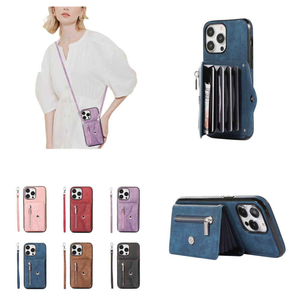 Crossbody de protection du boîtier téléphonique