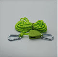 Tente de poulie réfléchissante ensemble-vert-polypropylène + plastique + fer galvanisé-1 pièce