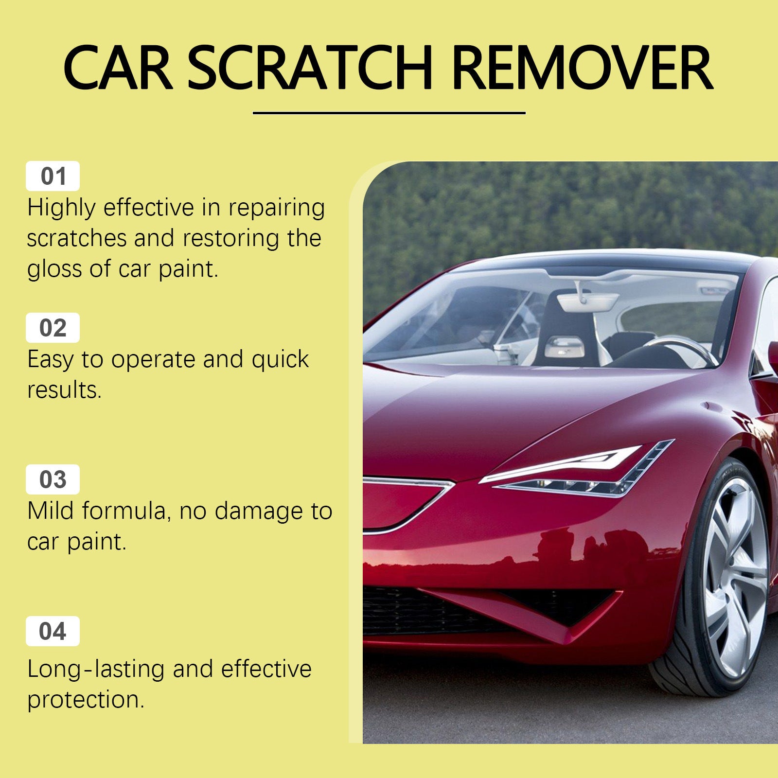 Rayhong Car Scratch réparation cire