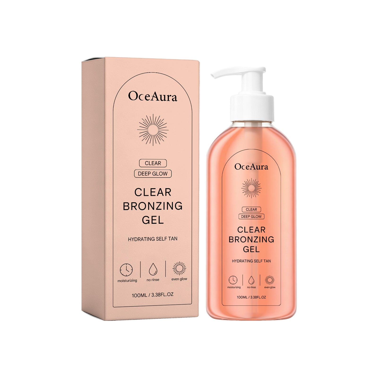 Gel autotan hydratant