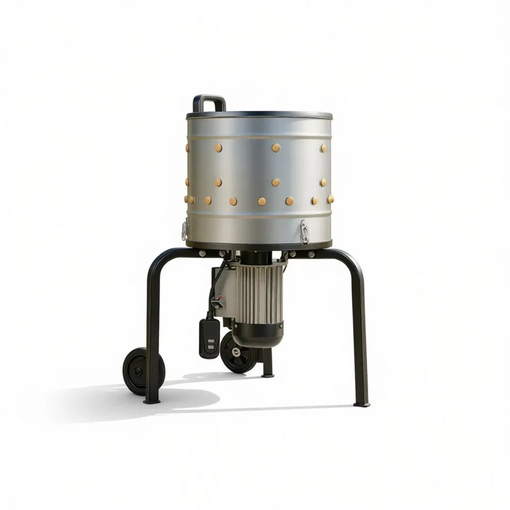 Plucker Machine avec facile à nettoyer et espace-sauvetage pour l'extérieur