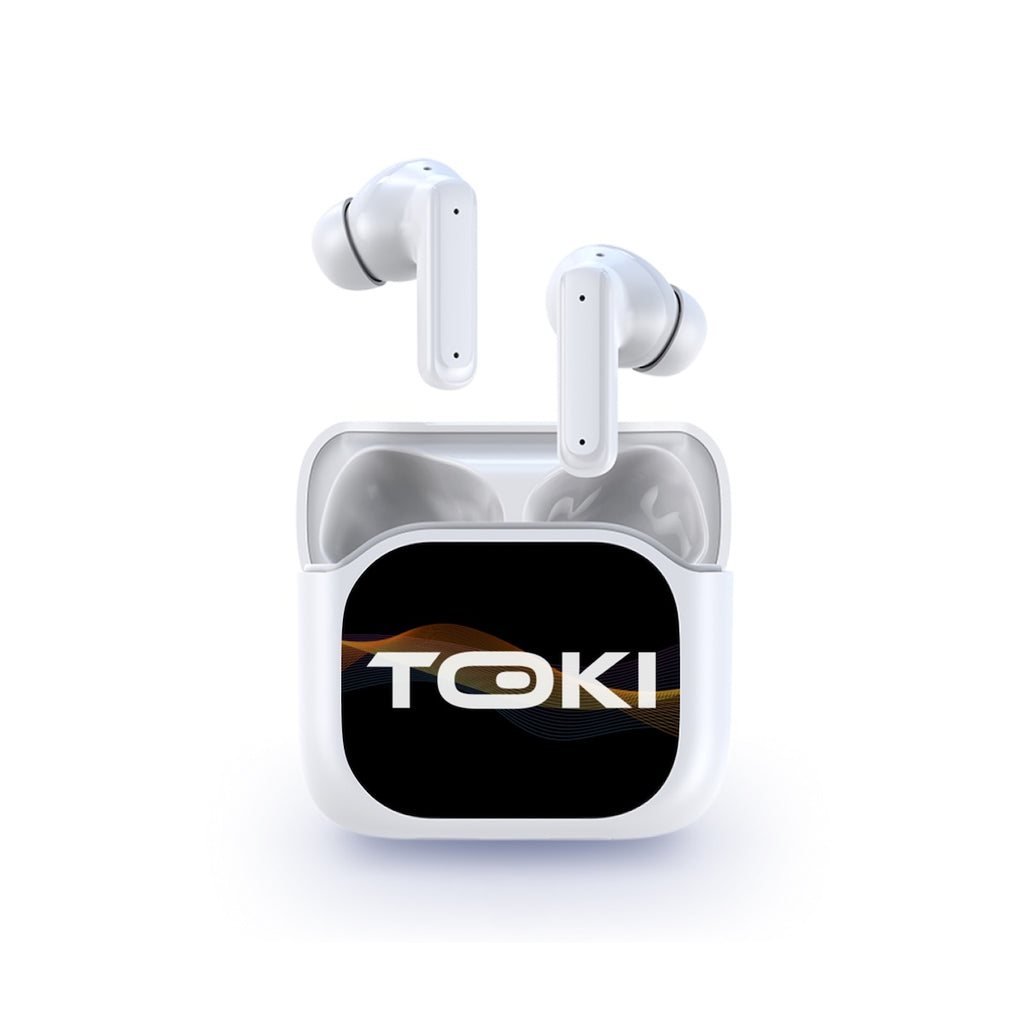 Ecouteurs de traduction AI Toki Pro-5 avec boîtier de recharge à écran LCD intelligent