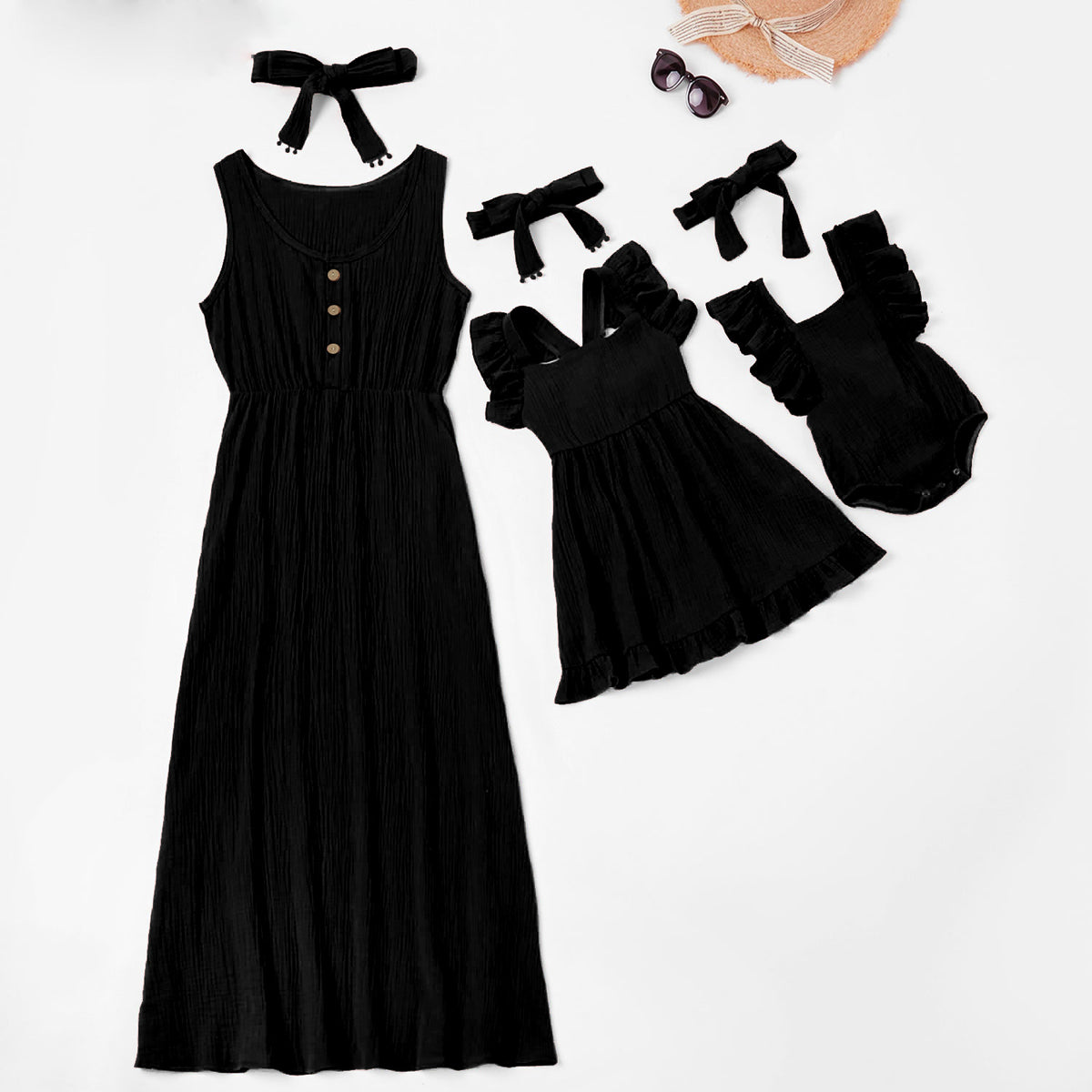 Vêtements de bébé pour mère et fille