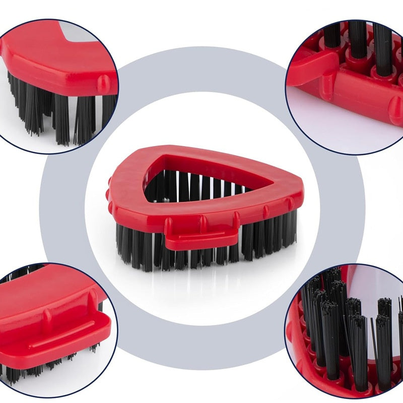 Tête de rechange pour brosse de nettoyage triangulaire