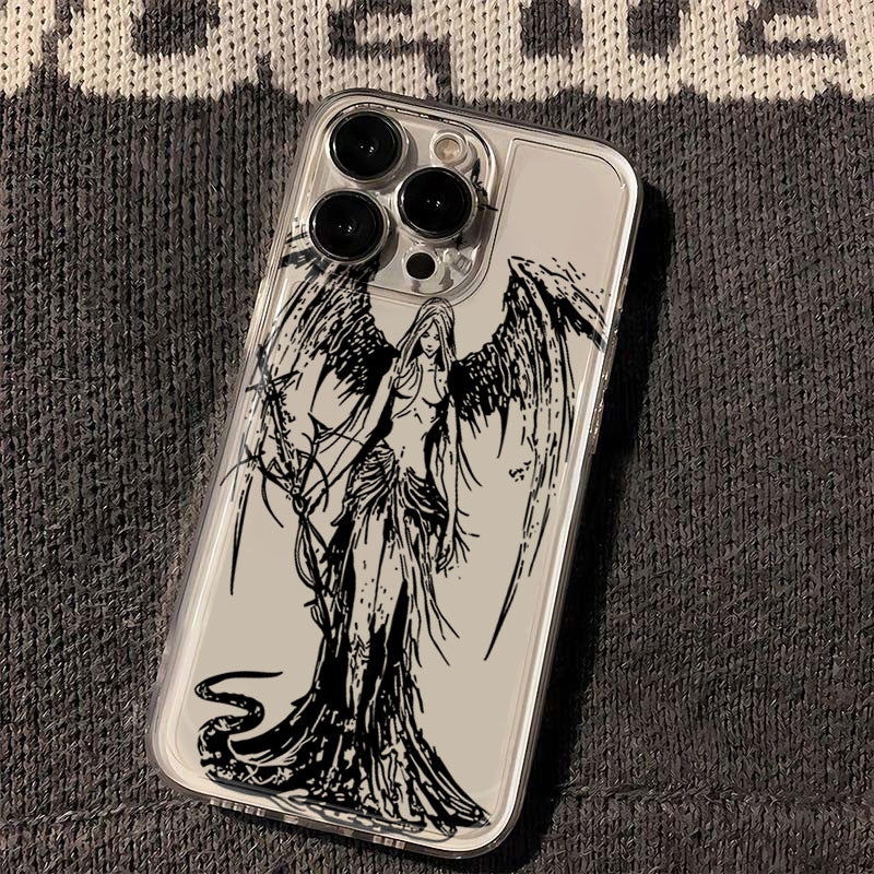 Cas de téléphone Angel Advent Sketch