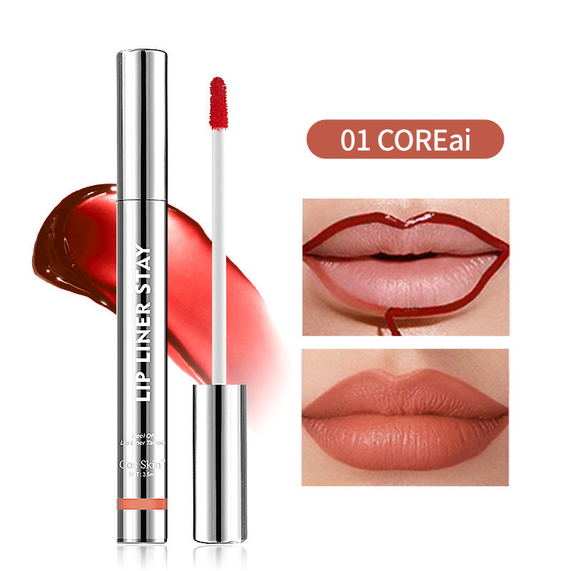 Velvet imperméable Matte Lip Glaze qui est facile à appliquer et hautement pigmenté