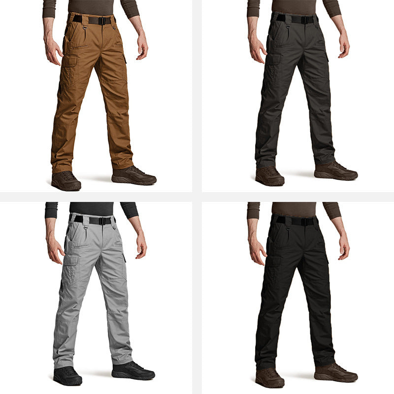 Hommes Multi-Pocket Sports de plein air Pantalons de travail Randonnée Cyclisme Pantalons occasionnels-Ne comprend pas