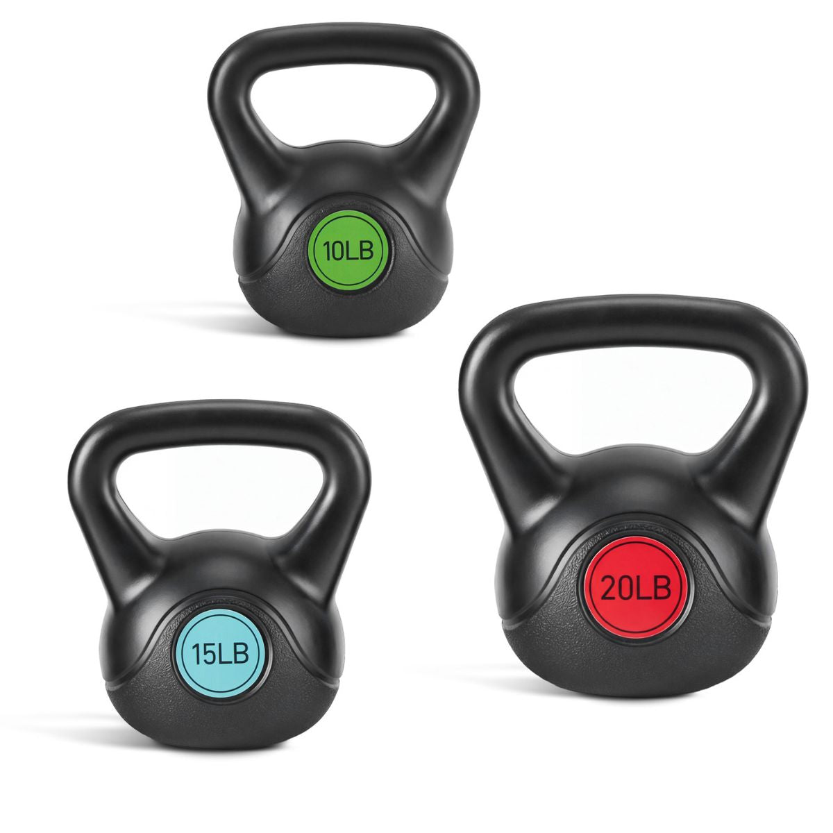 Ensemble de kettlebells durs