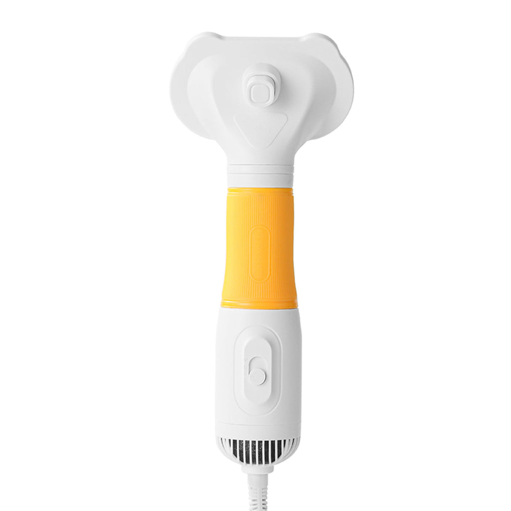Sèche-cheveux pour animaux de compagnie avec brosse slicker faible bruit 600W 3 température réglable 3 en 1