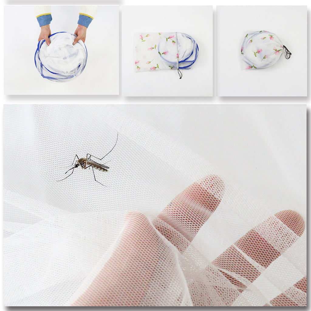 Filet Mosquito pour lit Portable Oreiller pliable Filet Mosquito Anti Insecte Filet pour D
