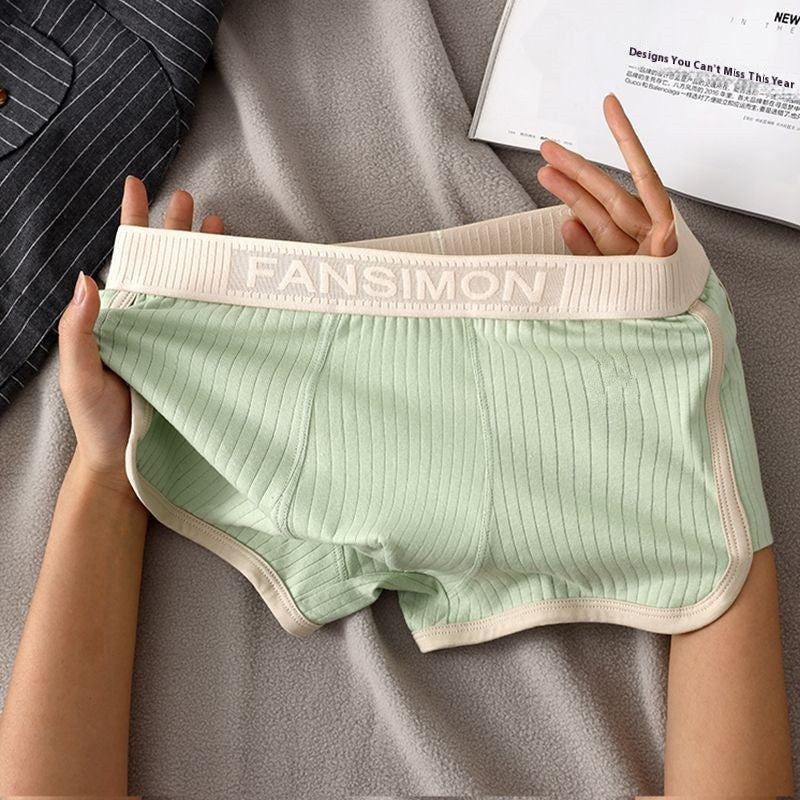 Sous-vêtements pour hommes de style rétro Boxers respirants confortables Short jeunesse