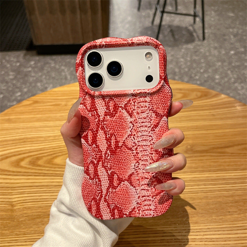 Cas créatif personnalisé Snake-Print Téléphone