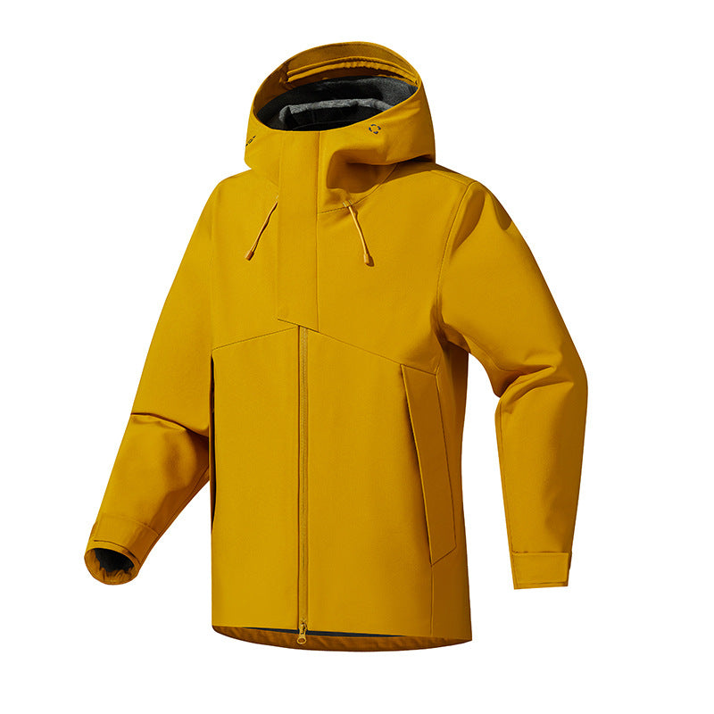 Hommes Outdoor Windbreaker Casual Veste à capuche
