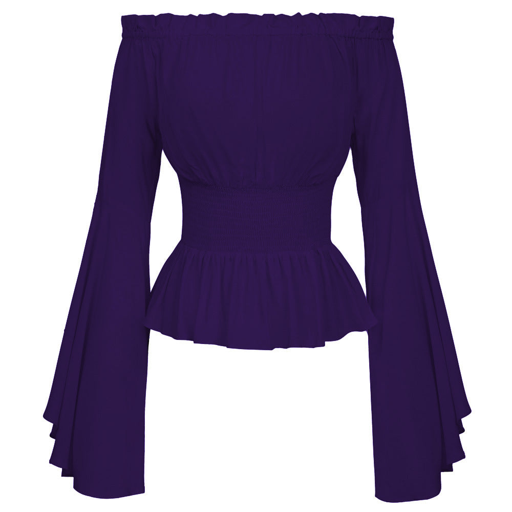 Chemise minimaliste style Renaissance pour femmes