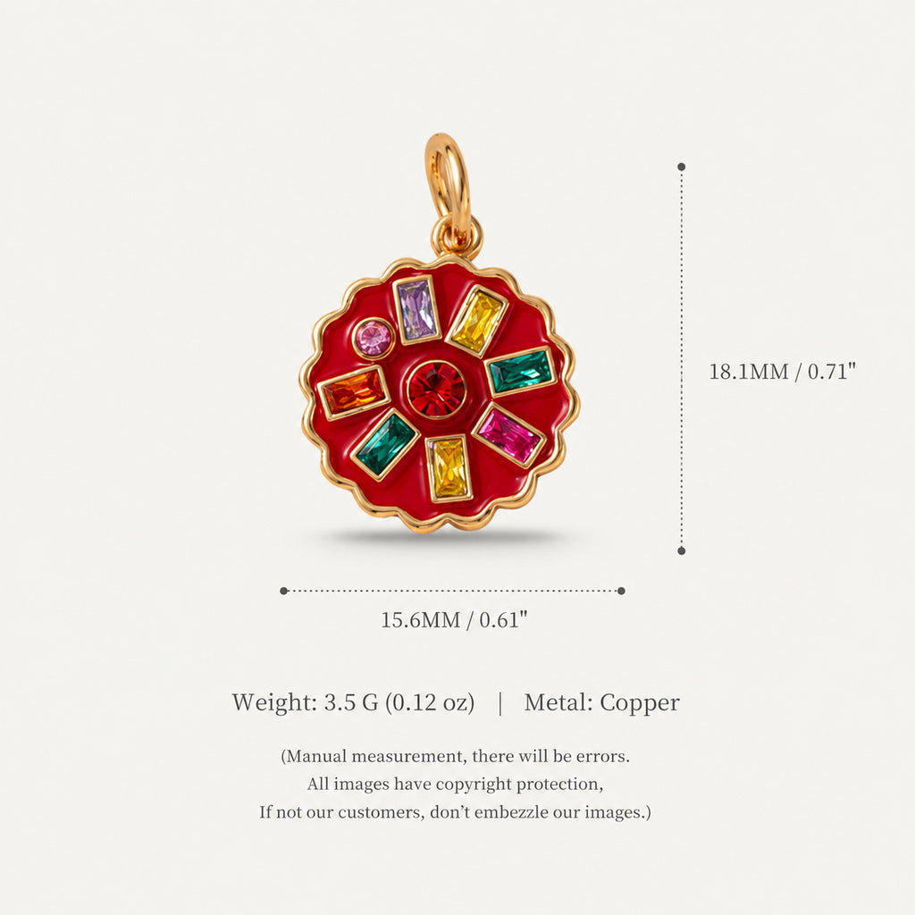 Gourmet Dessert Cookie and Cake Style Pendentif