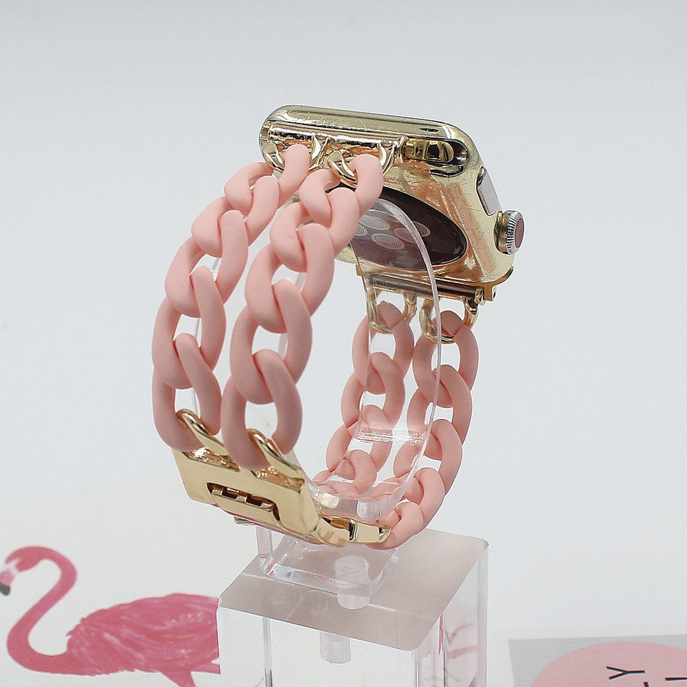 Bracelet de la chaîne de denim en résine