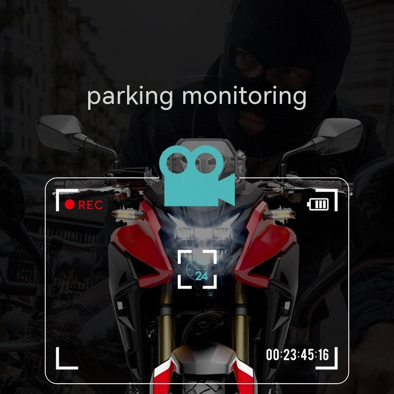 Trajectoire GPS d'enregistreur d'eau de moto haute définition