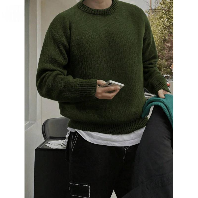 Tweater élégant et doux en tricot pour hommes