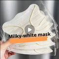 Cravate facial masque-lait blanc-1