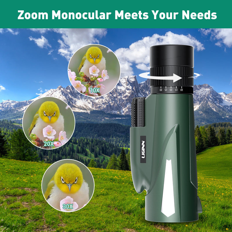 Photographie mobile Tiger Shark Zoom vert HD télescope extérieur
